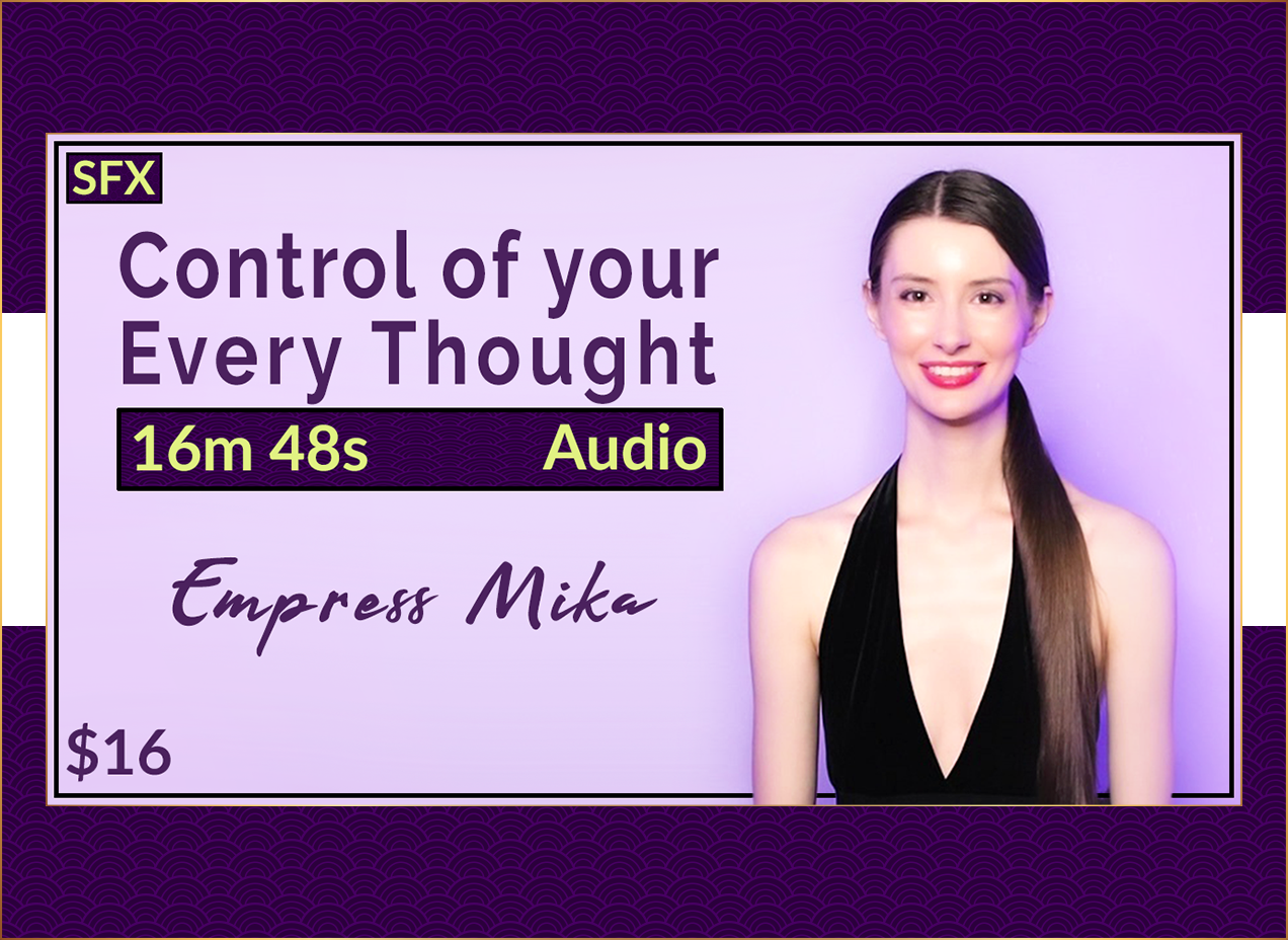 Control of your Every Thought FemDom Audio MP3