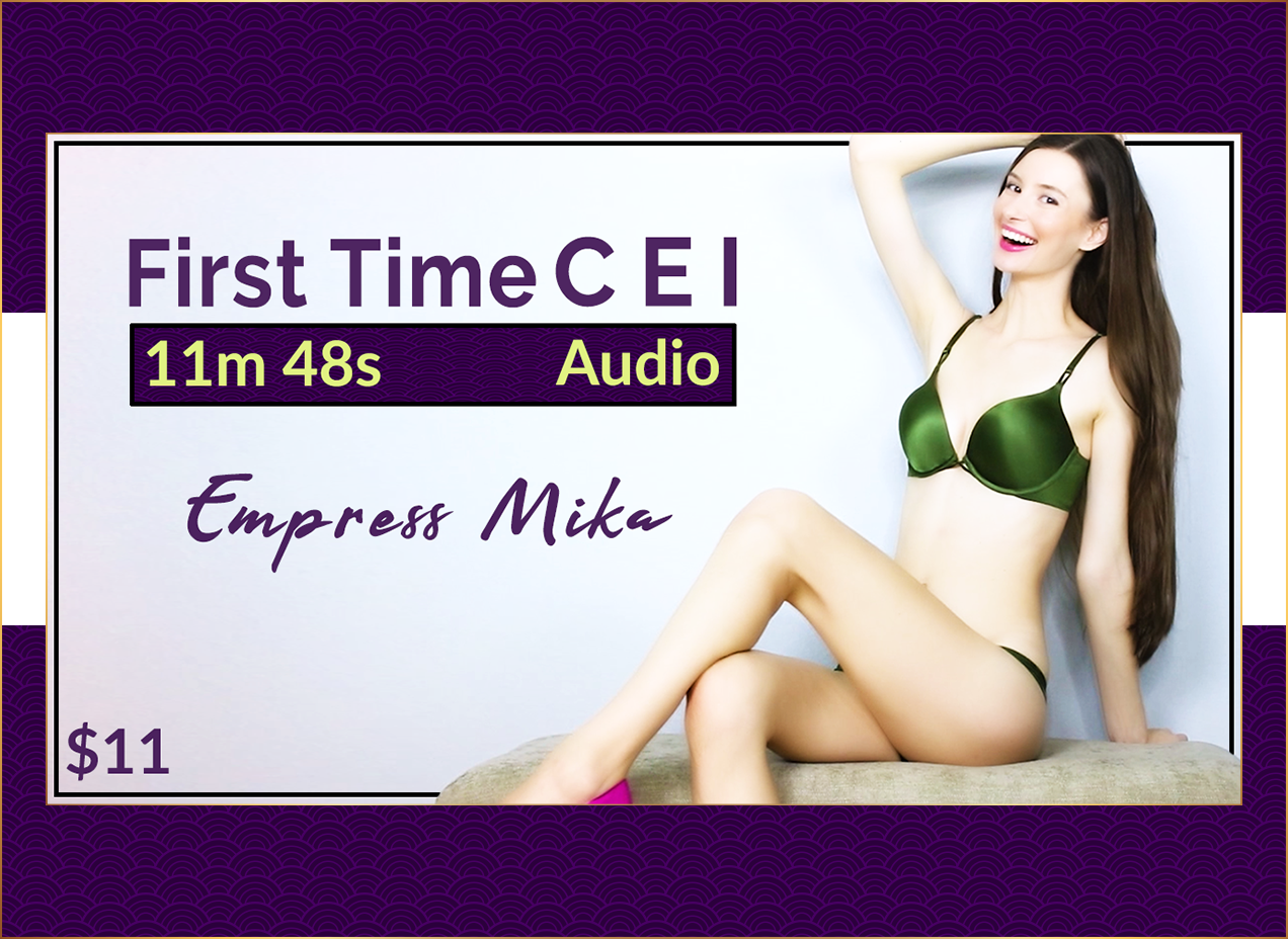 First Time CEI FemDom Audio MP3