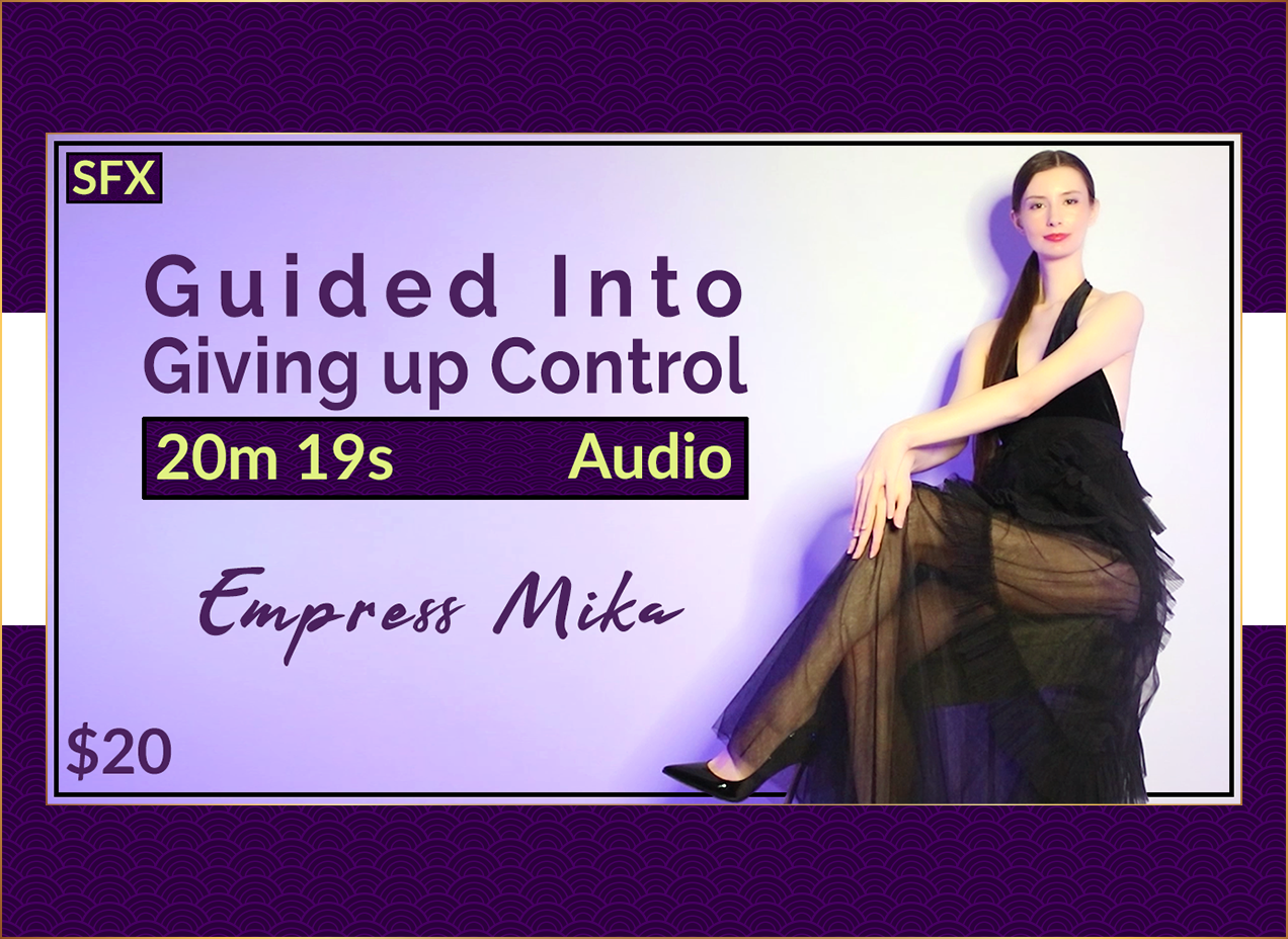 Guided into Giving Up Control Audio MP3